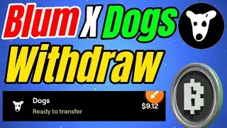 How to withdraw blum airdrop | Dogs Token claim start | blum game dogs Airdrop #blum #dog