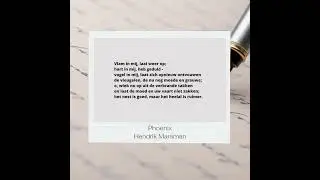Een stem in je hoofd - Phoenix | Hendrik Marsman