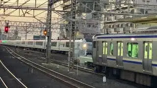 中央・総武線西船橋駅での異音確認の影響で各駅停車が一斉に来た