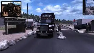 ✅American Truck Simulator Supercombo map | Viva Mexico [Steering Wheel + Shifter]