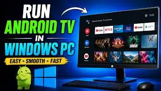 How to Run Android TV on Any Windows PC in 2 Minutes!