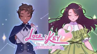 [TRAILER] Lock & Key: A Magical Girl Mystery - Yuri Visual Novel Launch Date Announcement