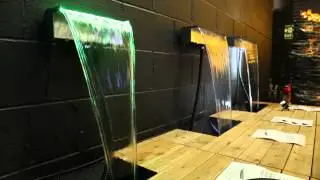 New Dual Entry Stainless Steel Water Blades - Sheer Descent