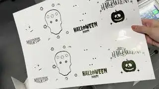 Overprint with Foilglazer ll #foil #foilprint #printfinishing