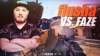 flusha vs. FaZe 4K at ELEAGUE CS:GO Invitational 2019 | CS:GO