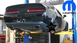 ROCKGUARD INSTALL WIDEBODY CHALLENGER (HOW TO)