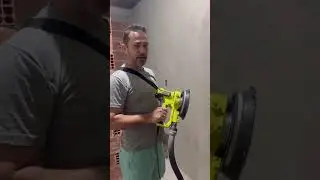 Lixadeira de parede com coletor de p&oacute; e Led #ferramentasprofissionais #dicas #pintura #tools