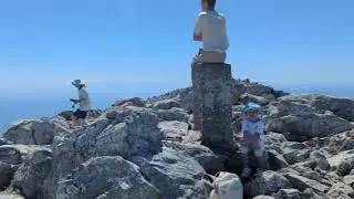 Naxos Greece - Summit of mt Zas