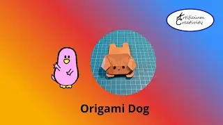 Origami Dog - Easy - Check for subtitles