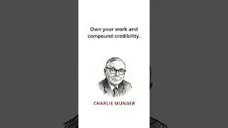 Reputation and Integrity - Quotes by Charlie Munger #munger #quotes #reputation #integrity