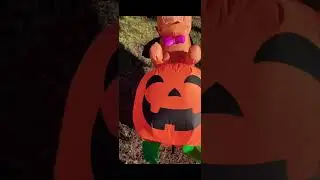 Reacting to my old videos! #halloween #offseason #inflatables 