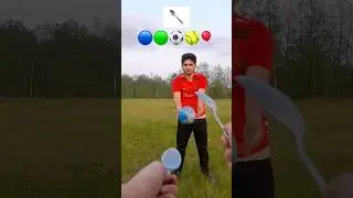 He must catch the balls with a spoon😵🥄#challenge #asmr #shorts