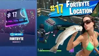 FORTNITE FORTBYTE #17 LOCATION  - Found inside a Wooden Fish Building