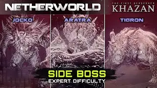 The First Berserker Khazan &ndash; Netherworld Jocko/Tigron/Aratra Boss Fight | First Playthrough
