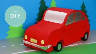 Een auto surprise maken voor Sinterklaas