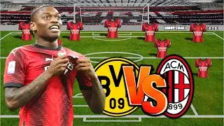 TODAY MATCH | AC MILAN  POTENTIAL LINEUP CHAMPIONS LEAGUE 2023 GROUP STAGE 2 | DORTMUND VS AC MILAN