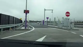 4K　松山道・東温スマートICを利用してきました　等速