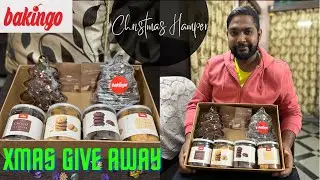Christmas Give Away | Christmas Hamper By Bakingo | Christmas Plum Cake | Best Gift Hamper