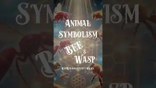 𝓑𝓮𝓮 & 𝓦𝓪𝓼𝓹 ~ Animal Symbolism