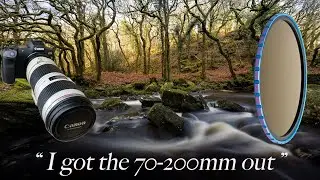 Я достал свой объектив 70-200 мм для пейзажной фотографии.
