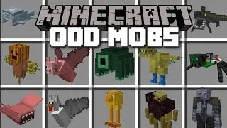 Minecraft MORE WEIRD THINGS MOD / FIGHT AND SURVIVE EVIL MOBS!! Minecraft