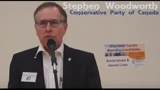 Stephen Woodworth - Conservative Party of Canada, Kitchener Centre 2015