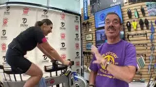 Guru Dynamic Road Bike Fit for Jenny Cuevas
