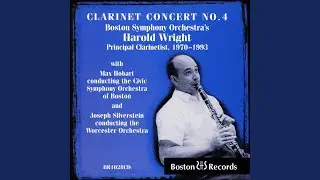 Première Rapsodie for Clarinet and Orchestra