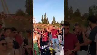 Berlin is alive! #techno#beatmaker#busking#berlin#love#dance#party#openair#thirdeye#onelove#rave#edm