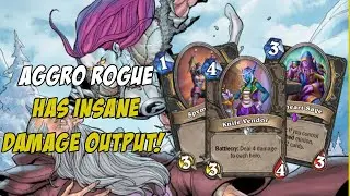 Aggro Rogue Has INSANE Damage Output! | Aggro Rogue | Madness at the Darkmoon Faire