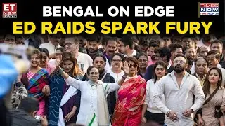Mamata Leads Rally as ED Raids Spark Political Storm in Bengal | Political News | Top News | ET Now