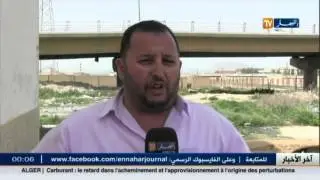 تبسة : المياه القذرة تغرق  سكان حي 40 سكنا