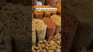 APMC Market Vashi l APMC Snack Market l Mumbai street Food #streetsnacks  #apmcmarket #snakslover
