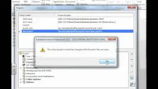 Inventor new projects1
