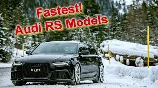 Ingolstadt Legends - Fastest Audi RS Models