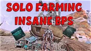 SOLO FARMING OP Blueprints AND Element in Ark!