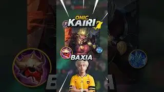 Сборка Onic Kairi Baxia S38! #mobilelegends #mobilelegends #mlbb #gaming #mlbbcreator #mlbbnext2025