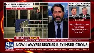 Brett Tolman | Fox News | America Reports with Legal Analysis - Jury Instructions in Manhattan Court