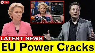Von der Leyen Under Fire After Musk Freezes EU Accounts on X