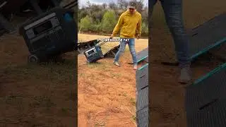 Off-Grid Energy Hack | Anker PowerHouse 767 #offgrid #shorts #offgridpower #solarenergy #greenenergy