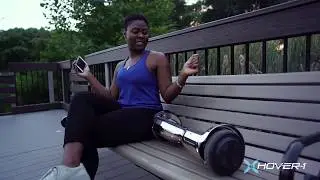 HOVER-1: Chrome Hoverboard