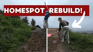 3 TAGE HOMESOPOT MAKEOVER! / TESTFAHREN, BAUEN, SHAPEN etc. / Bikepark Kisslegg