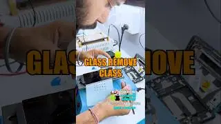 Glass Remove Class...#smartphone #msinstitute #mobilerepair #TechLife#MobileDetailing #glassremove