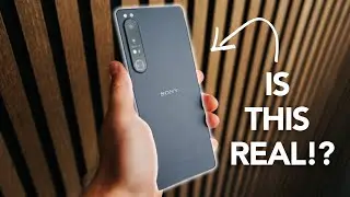 For REAL!? 4k 120 FPS on a SMARTPHONE with optical zoom?Xperia 1 IV