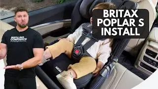 Автокресло-трансформер Britax Poplar S 2026 | Простейшая установка для молодых родителей