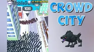 PLAYING WITH THE WOLF SKIN IN CROWD CITY!