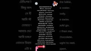 Learn English speaking with simple daily sentences. Practice every day and speak English confidently