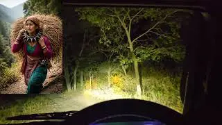 Night Drive Reality | Iron Spike Collar for Women? Is This the Solution or a Failure? Forest Drive