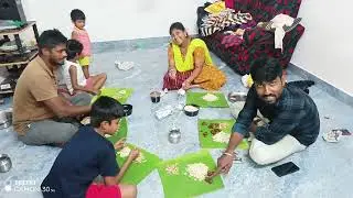   இன்னைக்கு விதவிதமான சாப்பாடு🥰