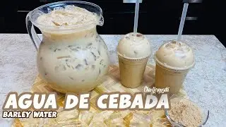 Como Preparar Agua Fresca  de Cebada